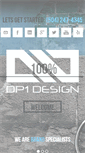 Mobile Screenshot of dp1design.com